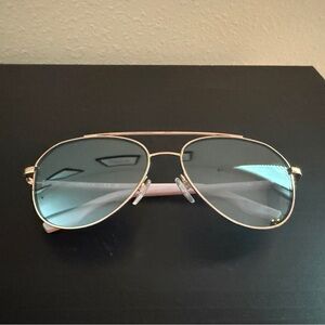 Converse Gold Aviator Sunglasses